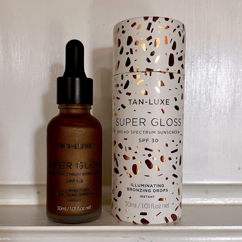 🟠 Tan-Luxe Super gloss illuminating bronzing drops